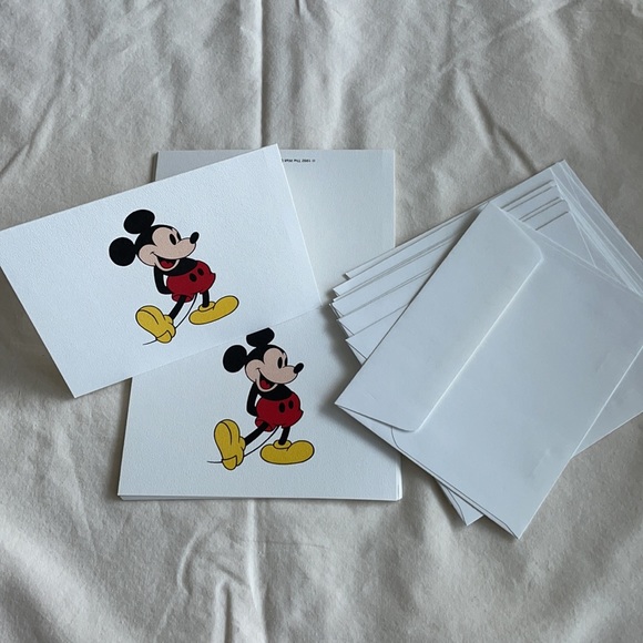 Mickey Mouse Note Cards Envelopes 10 pack Disney - Picture 8 of 8